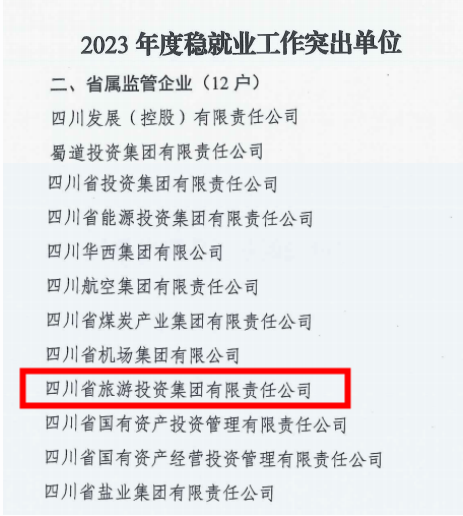 省JDB电子集团稳就业工作获省国资委通报表扬